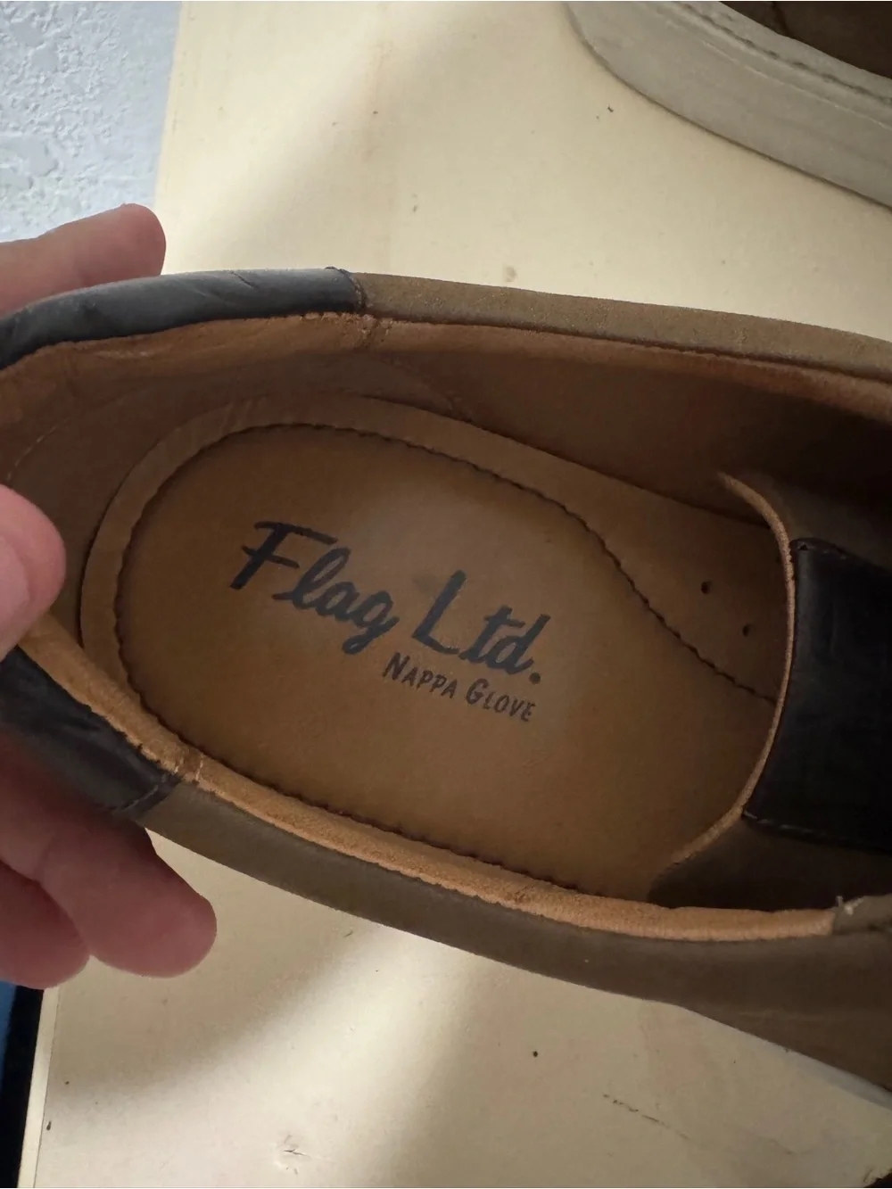 Men's Brown Nubuck Derby Sneakers